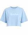 Женская футболка Cotton Cloud Blue Jay Basics SGA04484-BLUE Женская футболка Cotton Cloud Blue Jay Basics SGA04484-BLUE
